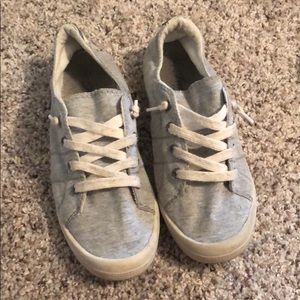 Grey sneakers